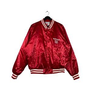 Vintage Swingster Firestone USA Satin Light Jacket XL